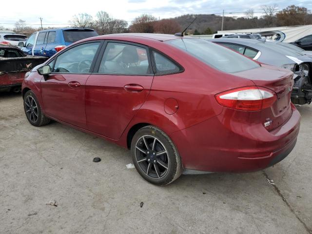  FORD FIESTA 2016 Червоний
