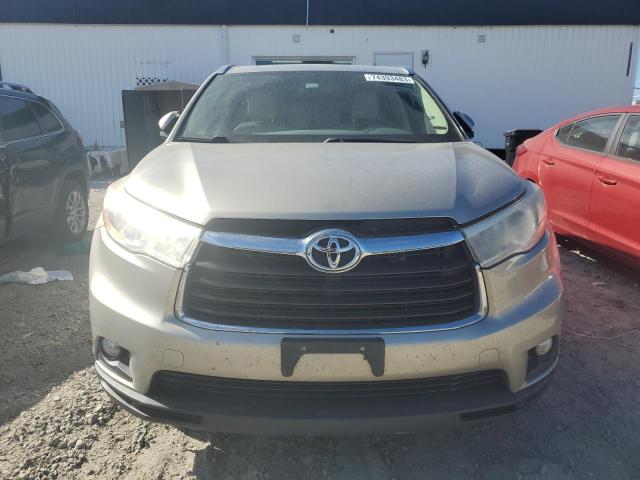 VIN 5TDJKRFH1ES008581 2014 Toyota Highlander, Xle no.5