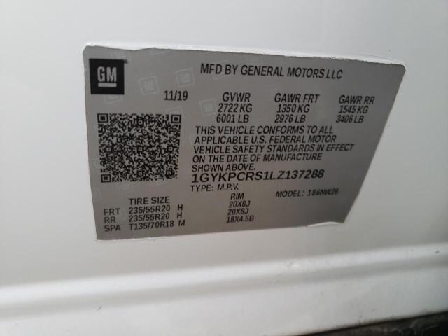 1GYKPCRS1LZ137288 Cadillac XT6 PREMIU 13