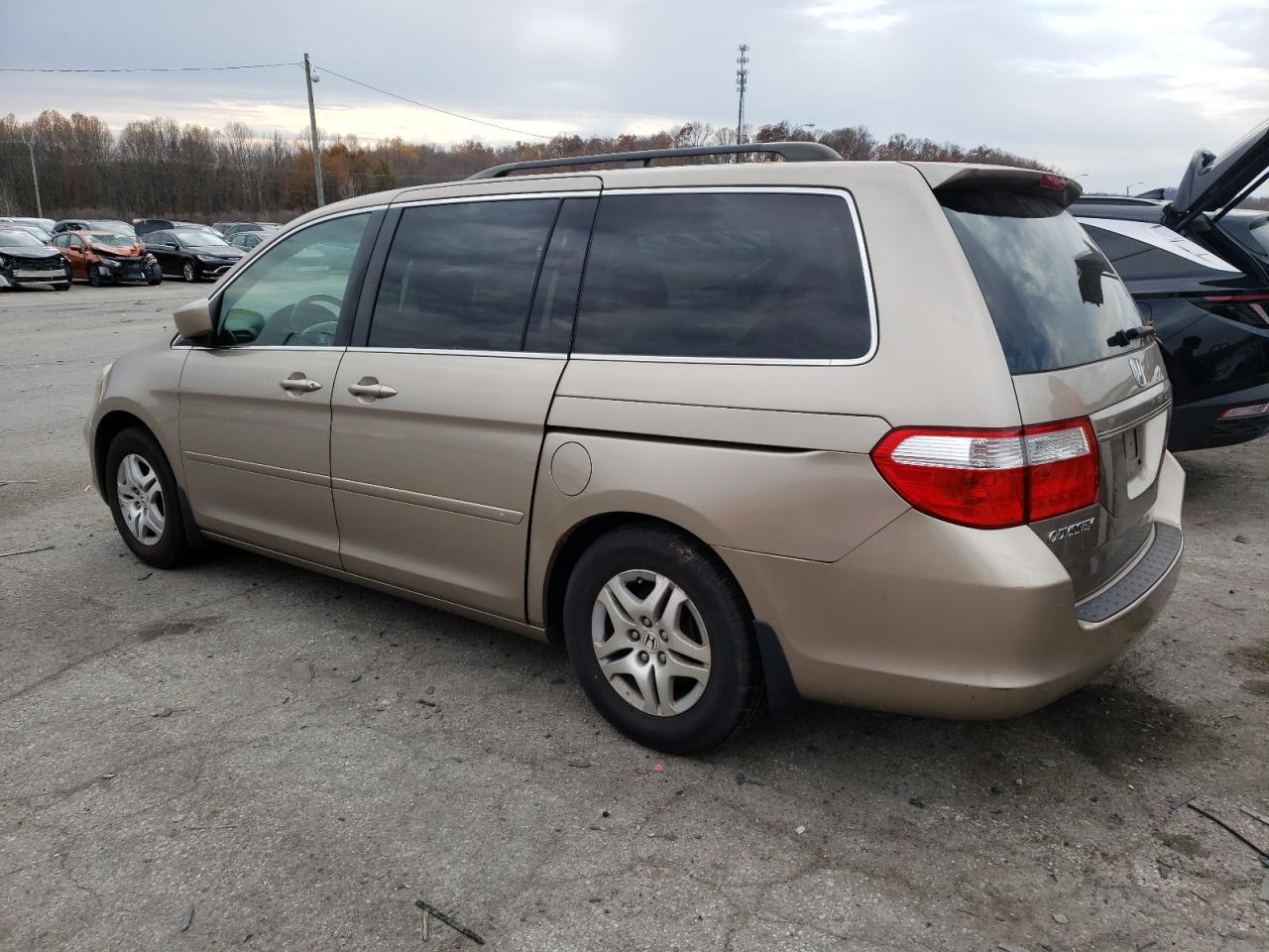 5FNRL38687B126255 2007 Honda Odyssey Exl