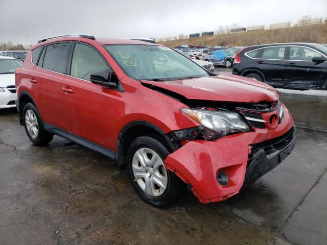 Vin: jtmbfrev7fj033466, lot: 75599793, toyota rav4 le 20154