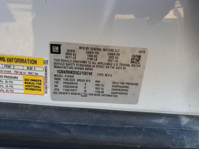 1GNKRHKD5GJ199748 | 2016 CHEVROLET TRAVERSE L