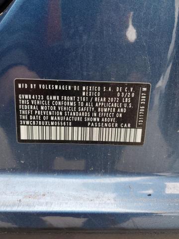 2020 VOLKSWAGEN JETTA S - 3VWCB7BUXLM055618