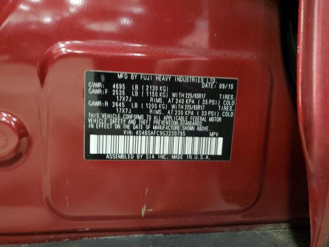 4S4BSAFC9G3230795 Subaru Outback 2.5i Premium