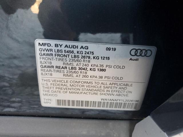 WA1ANAFY1L2026196 2020 AUDI Q5 - Image 13