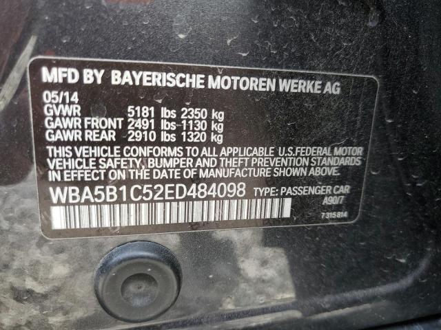 WBA5B1C52ED484098 | 2014 BMW 535 I