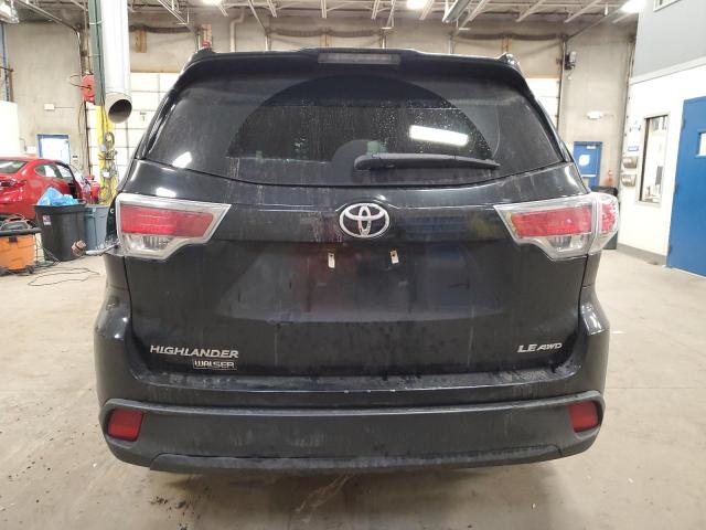 VIN 5TDBKRFH5ES030376 2014 Toyota Highlander, LE no.6