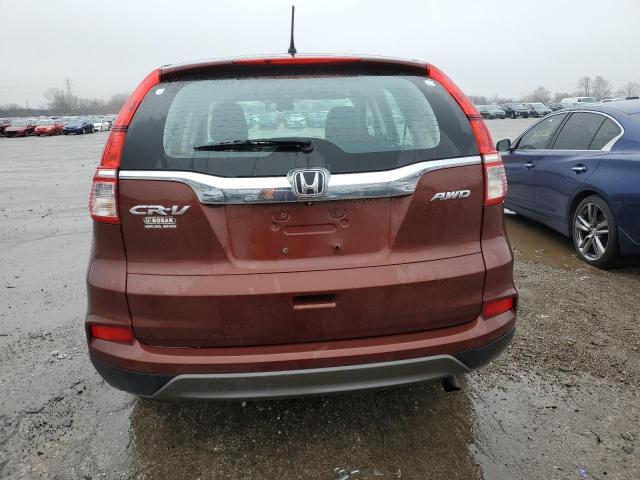 5J6RM4H39FL012988 | 2015 HONDA CR-V LX