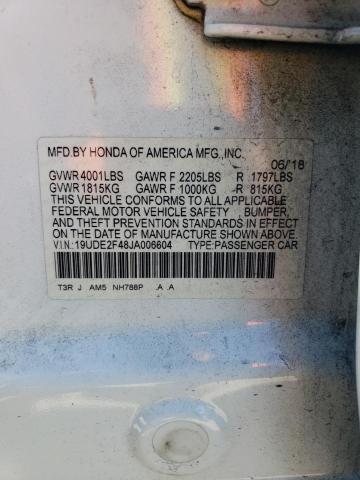 2018 ACURA ILX SPECIA - 19UDE2F48JA006604