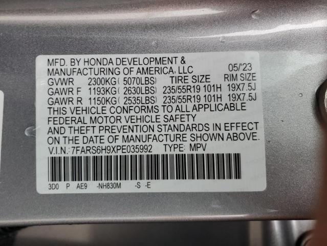 2023 HONDA CR-V SPORT - 7FARS6H9XPE035992