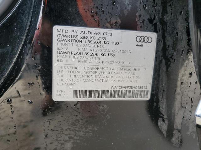 VIN WA1CFAFP3EA018512 2014 Audi Q5, Premium no.14