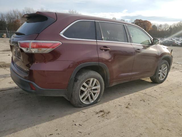 VIN 5TDBKRFH8ES039105 2014 Toyota Highlander, LE no.3