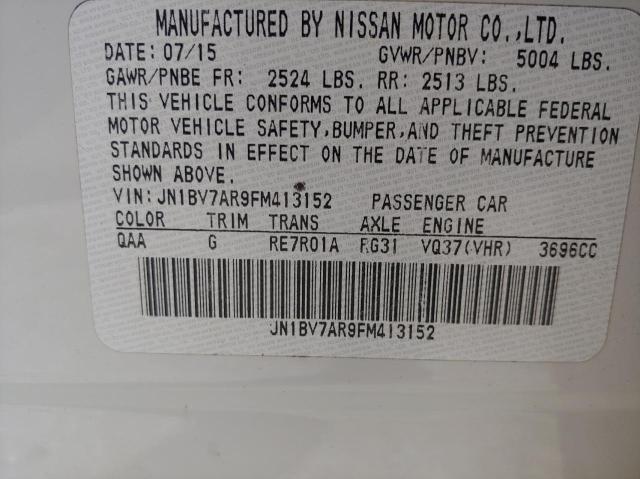 JN1BV7AR9FM413152 Infiniti Q50 BASE