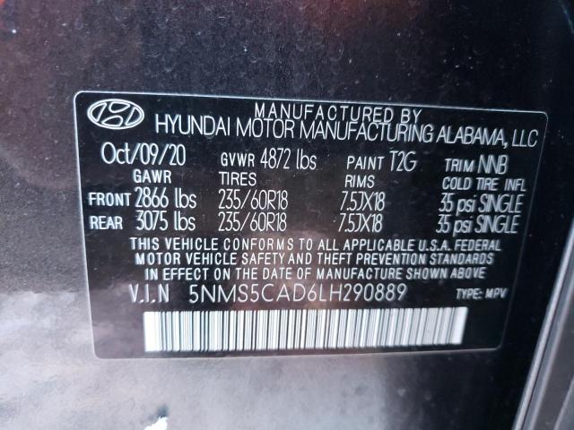 2020 HYUNDAI SANTA FE L - 5NMS5CAD6LH290889