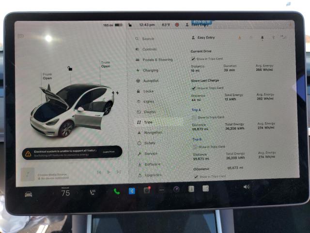 5YJYGDEE9LF028315 | 2020 Tesla model y