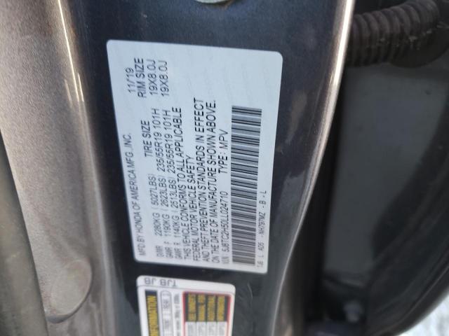 5J8TC2H50LL024710 | 2020 ACURA RDX TECHNO