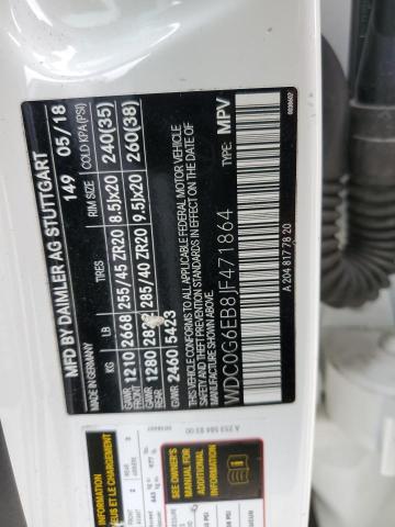 2018 MERCEDES-BENZ GLC 43 4MA - WDC0G6EB8JF471864