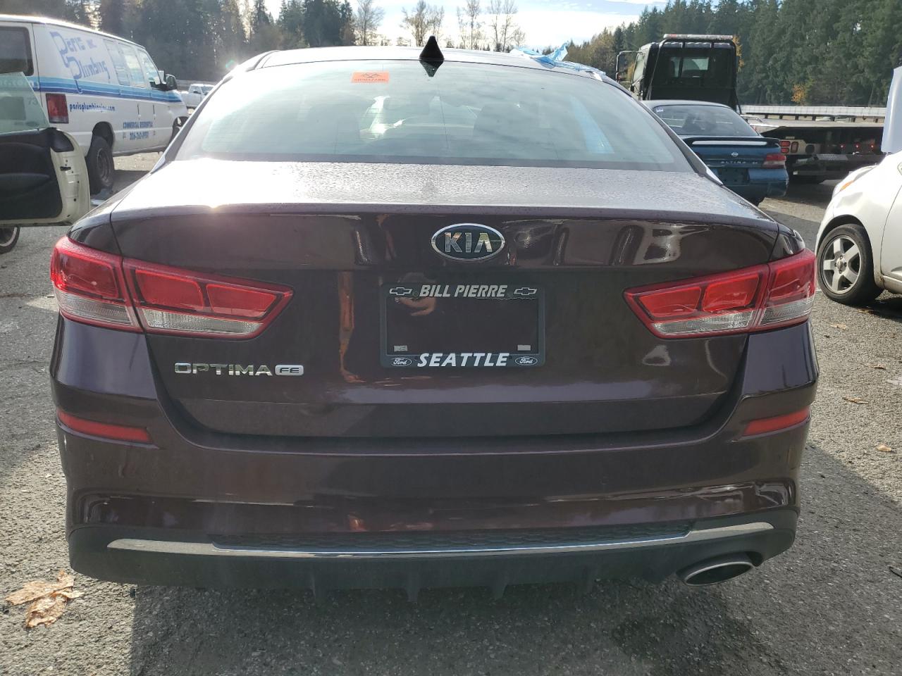 5XXGT4L38LG419283 2020 Kia Optima Lx