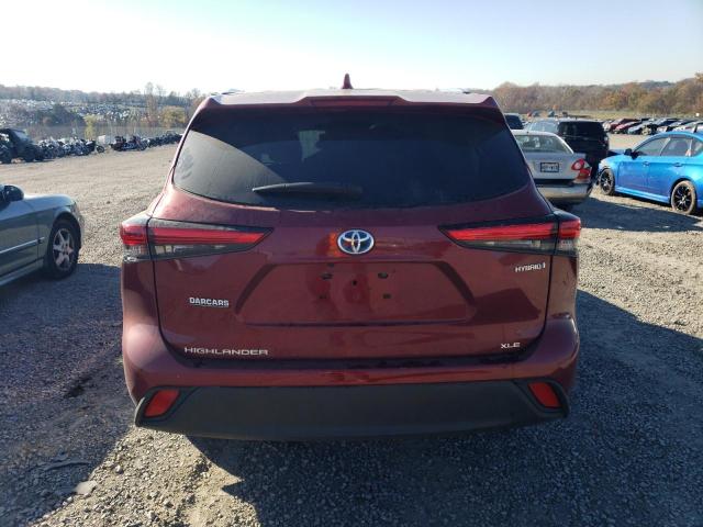 VIN 5TDGBRCHXMS066847 2021 Toyota Highlander, Hybri... no.6