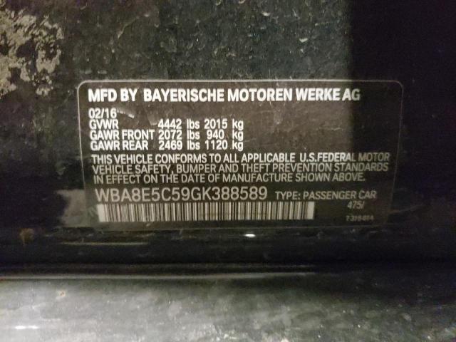 2016 BMW 328 D - WBA8E5C59GK388589