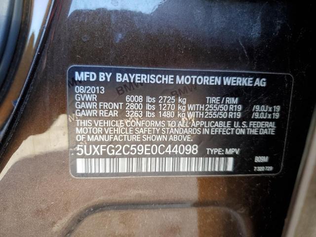 VIN 5UXFG2C59E0C44098 2014 BMW X6, Xdrive35I no.14