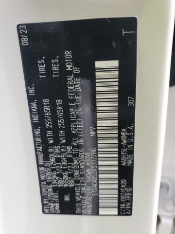 2024 TOYOTA GRAND HIGH - 5TDACAB52RS002286