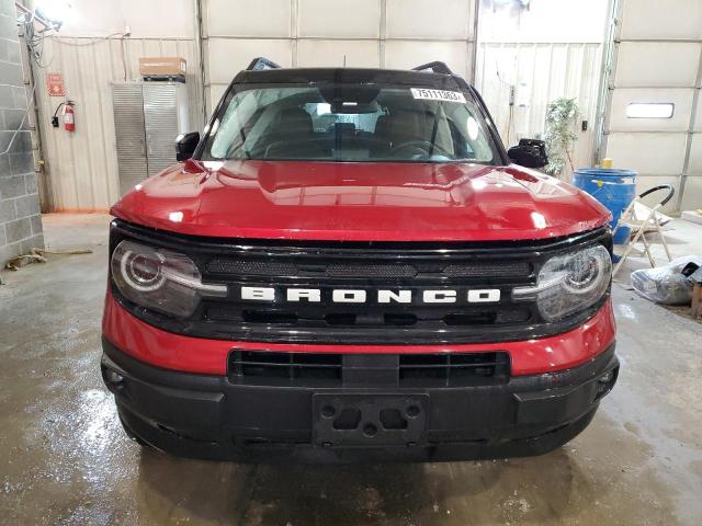  FORD BRONCO 2021 Червоний