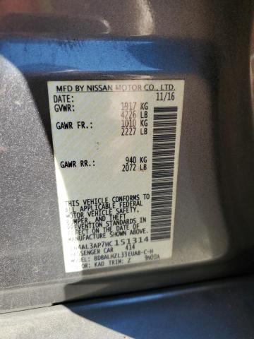 1N4AL3AP7HC151314 Nissan ALTIMA 2.5