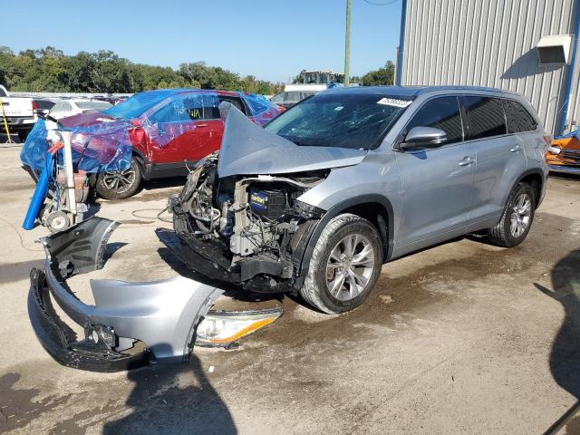 VIN 5TDKKRFH9ES023950 2014 Toyota Highlander, Xle no.1