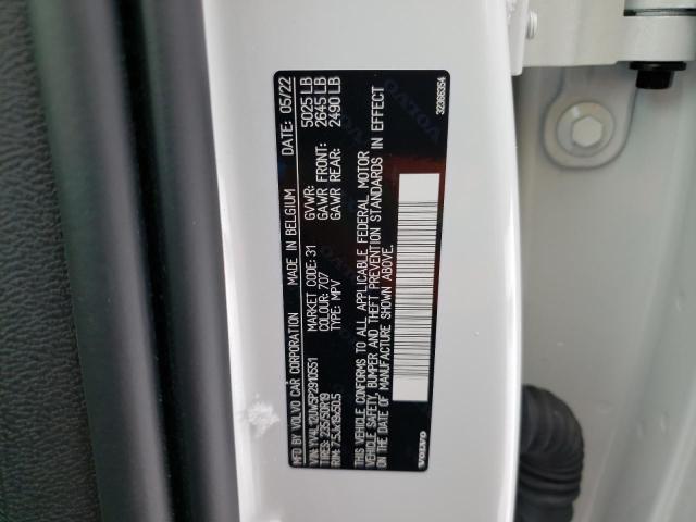 2023 VOLVO XC40 PLUS YV4L12UW5P2910551
