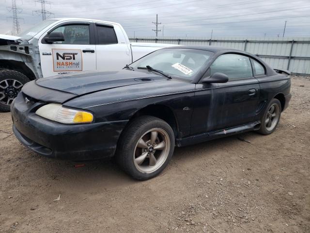 FORD MUSTANG 1997 black  gas 1FALP42X7VF193459 photo #1