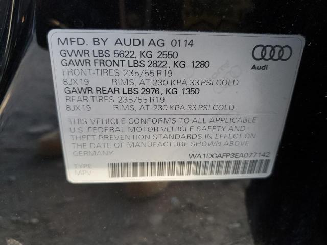 VIN WA1DGAFP3EA077142 2014 Audi Q5, Premium Plus no.12