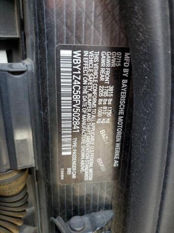 WBY1Z4C58FV502841 BMW I3 REX