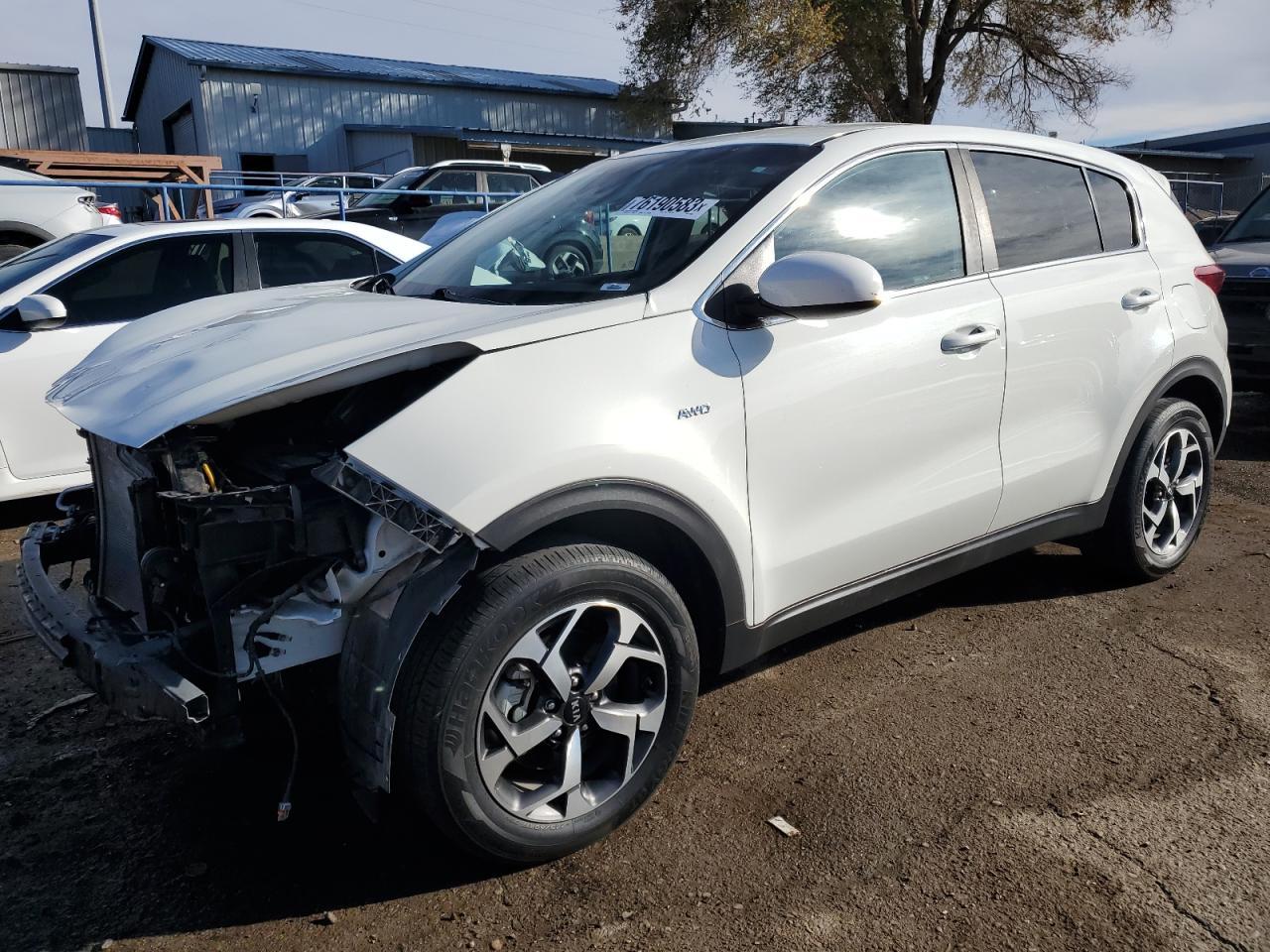 2021 Kia Sportage Lx vin: KNDPMCAC0M7843223