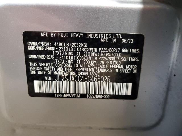 JF2SJACC4EG465026 Subaru Forester 2.5i Premium
