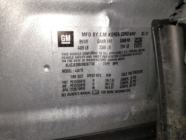 2021 BUICK ENCORE AWD - KL4CJESM4MB367740
