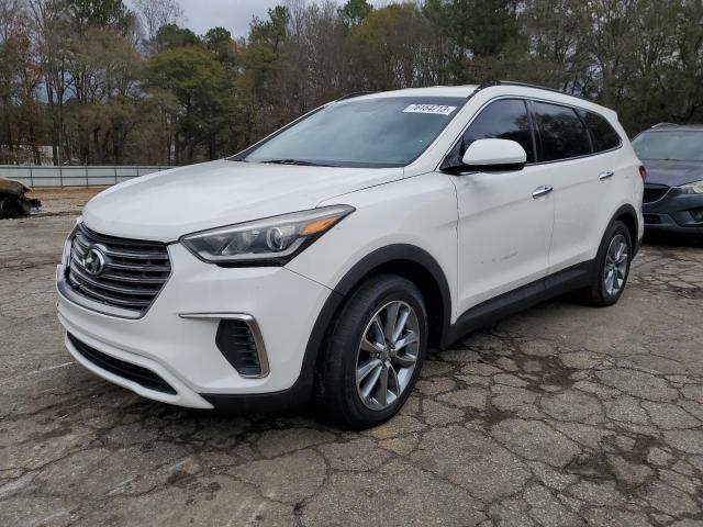 KM8SM4HF4HU182900 | 2017 Hyundai santa fe se