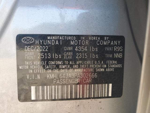 KMHL64JA3PA302666 | 2023 Hyundai sonata sel