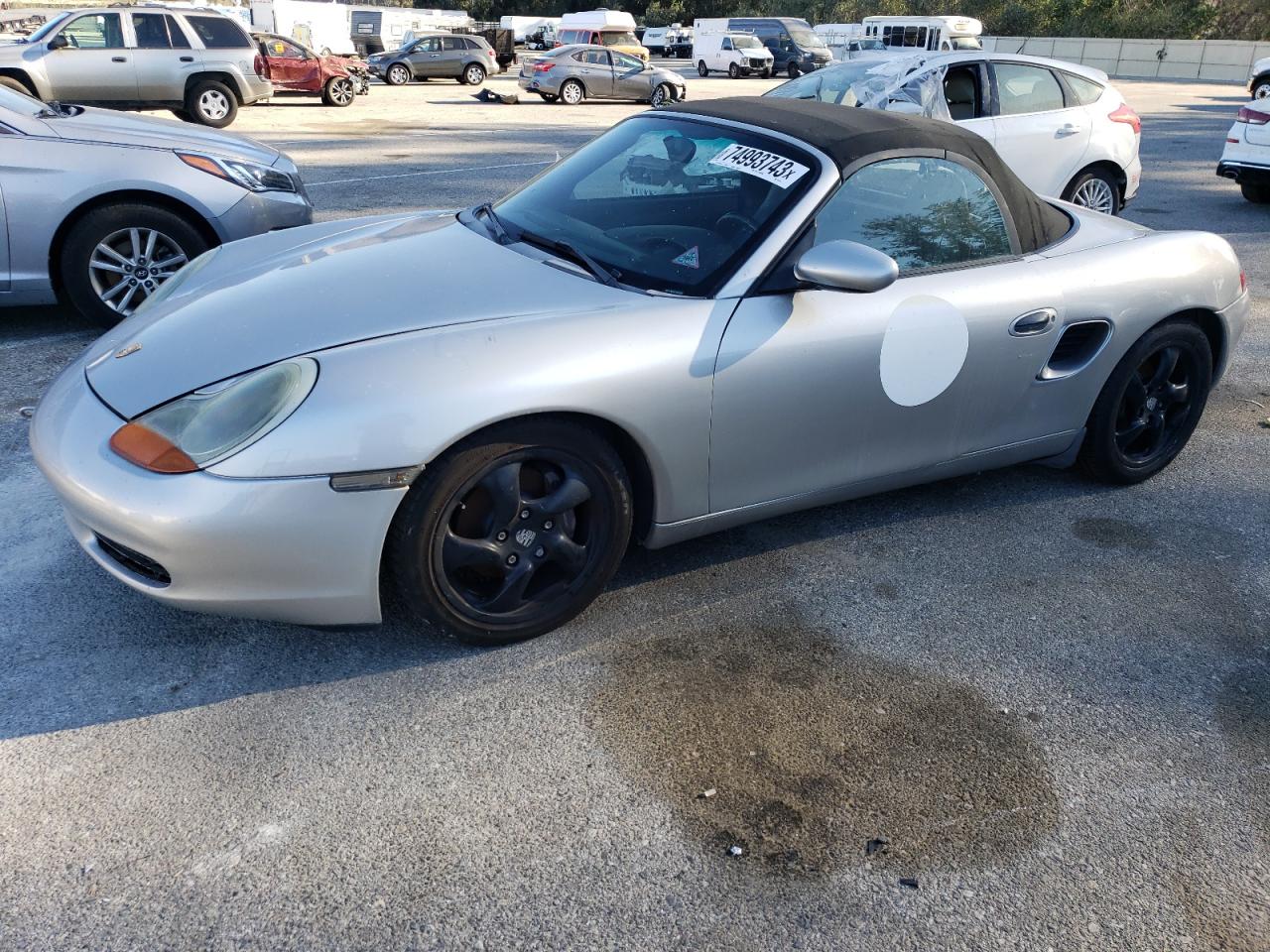 WP0CA29881U623925 2001 Porsche Boxster