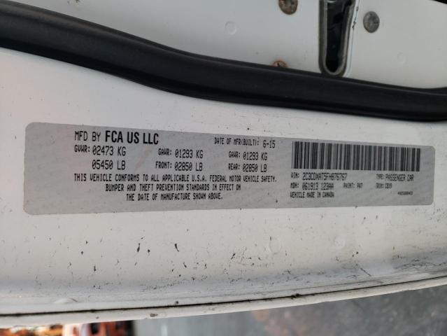 2015 DODGE CHARGER PO - 2C3CDXAT5FH876767