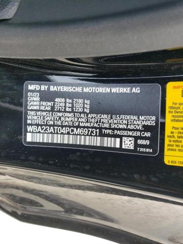 WBA23AT04PCM69731 BMW 4 Series 430I 10