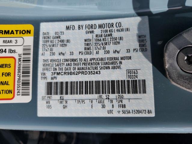3FMCR9B62PRD35243 Ford Bronco Sport Big Bend