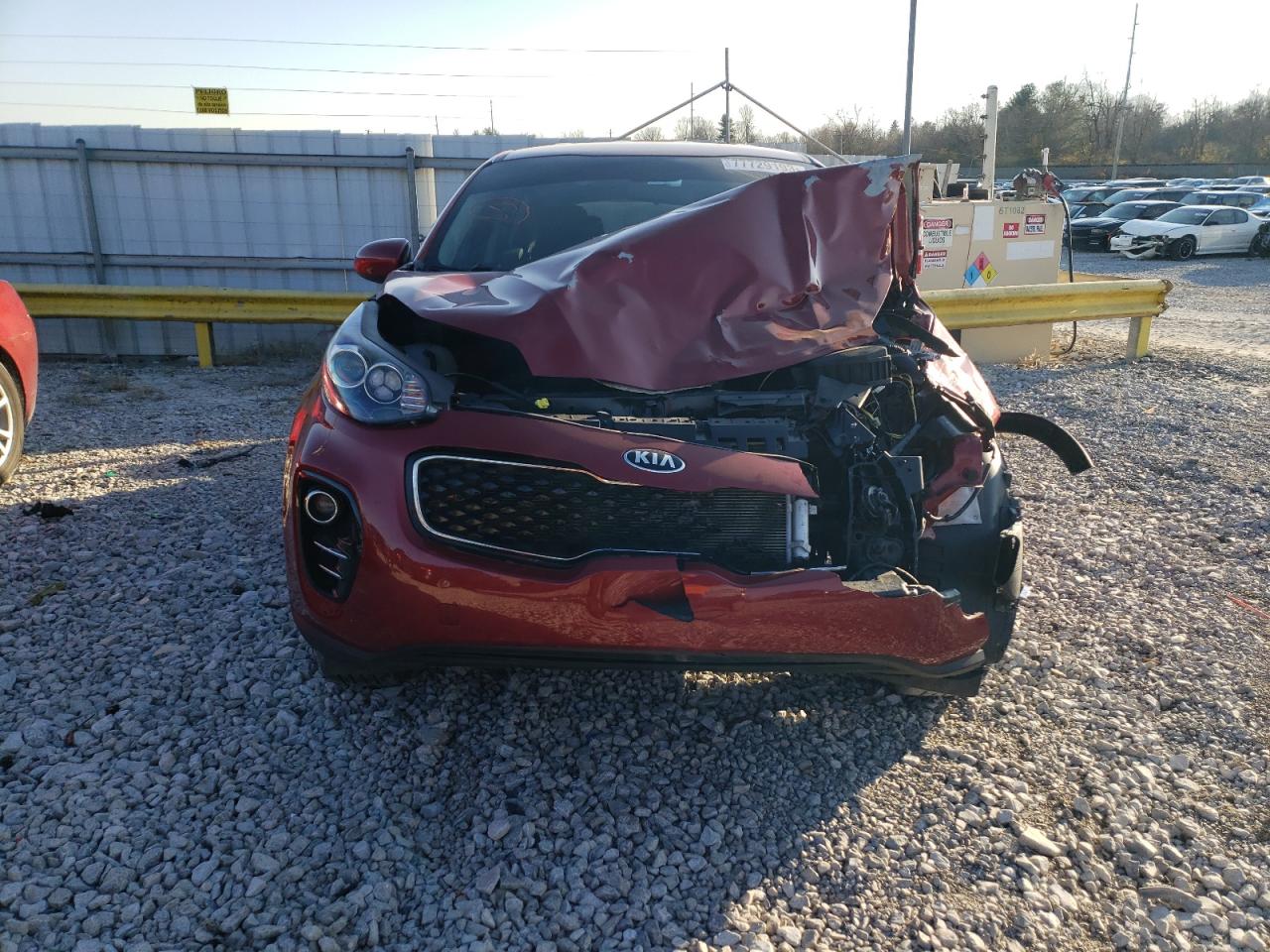 2018 Kia Sportage Lx vin: KNDPMCAC9J7417672