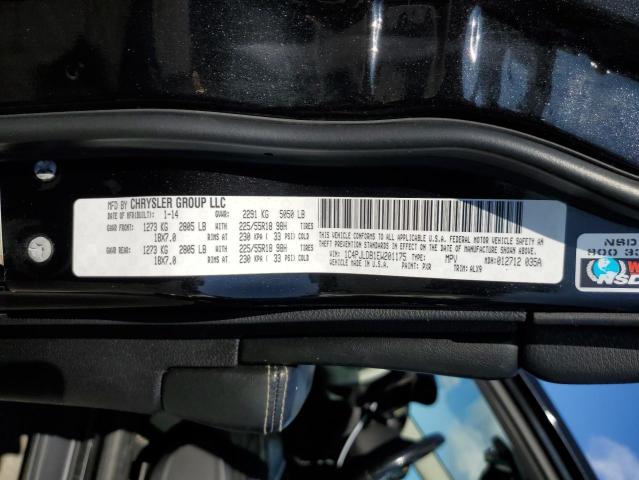 1C4PJLDB1EW201175 Jeep Cherokee Limited