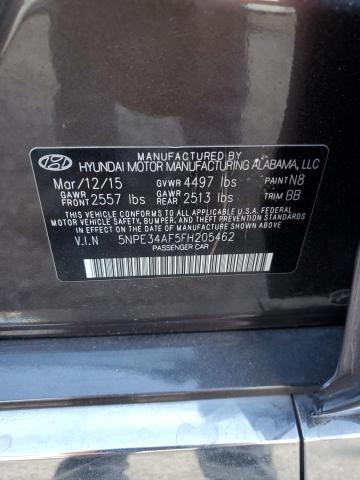 5NPE34AF5FH205462 | 2015 HYUNDAI SONATA SPO