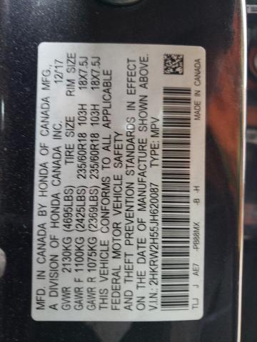 2HKRW2H55JH620087 Honda CR-V EX