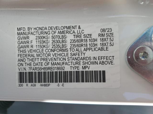 2024 HONDA CR-V SPORT - 7FARS6H89RE018692