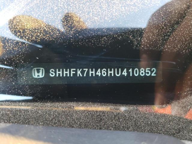SHHFK7H46HU410852 Honda Civic Sport