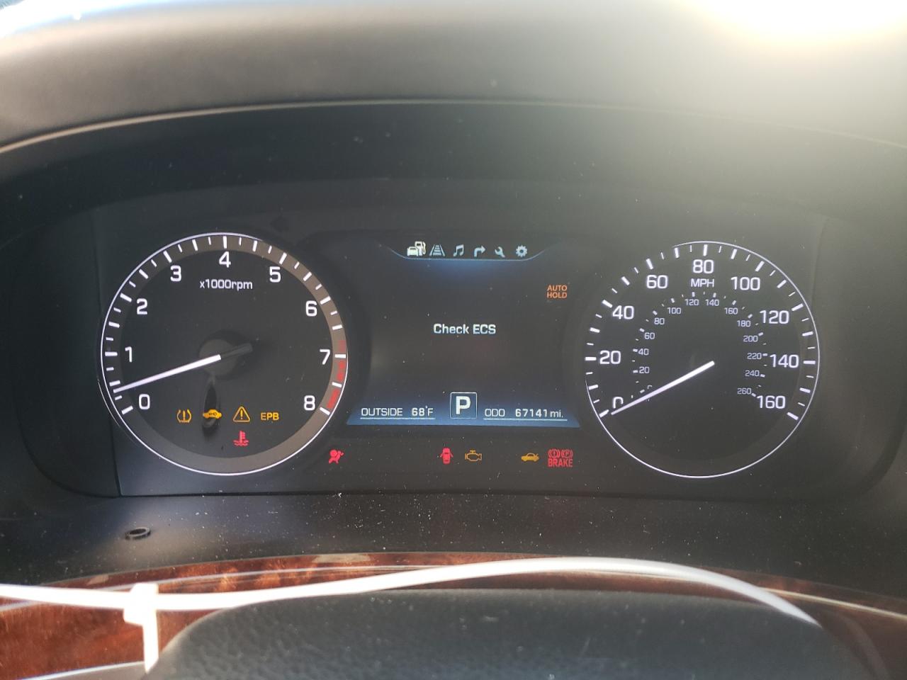 KMHGH4JH6FU098175 2015 Hyundai Equus Signature