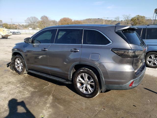 VIN 5TDKKRFHXES011810 2014 Toyota Highlander, Xle no.2